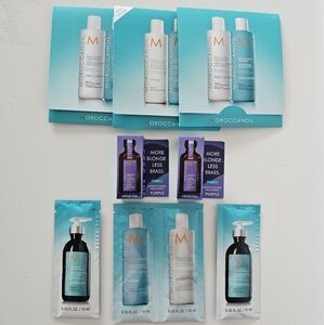 Moroccanoil Deluxe Kit (2) Purple Treatment, (2) Styling Cream,(4) Sham+Cond Set